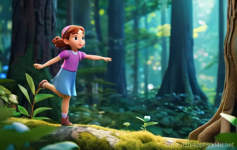 소피루비 시리즈 제작 동기 - **Educational Mission & Friendship:**
    A vibrant, colorful 3D animated scene in the style of "Sop...